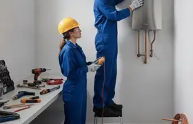 Tankless water heater installation for Palm Springs, CA plumbing repair service
