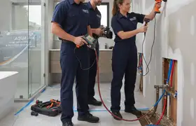 Palm Springs, CA leak detection and repiping plumbing service widget